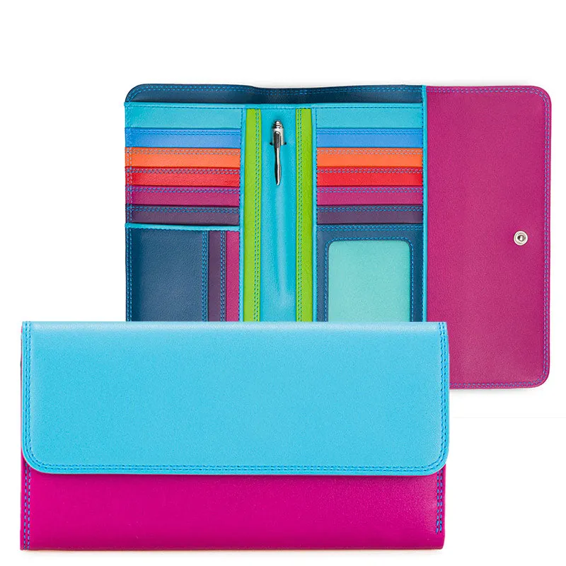 Mywalit large trifold wallet with outer zip