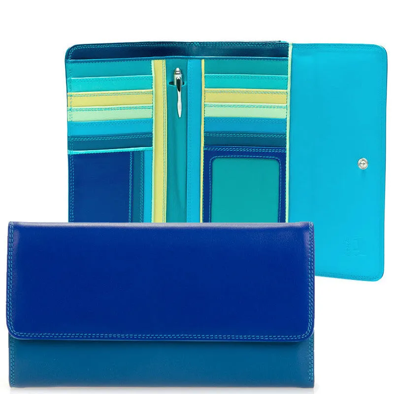 Mywalit large trifold wallet with outer zip