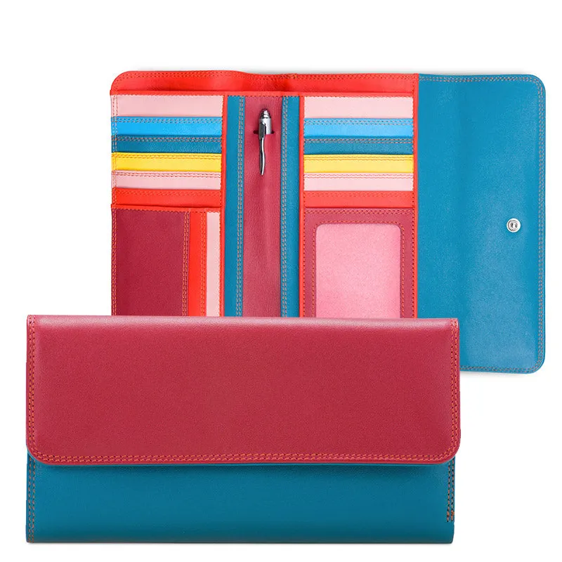 Mywalit large trifold wallet with outer zip