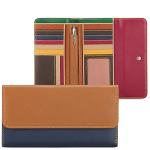 Mywalit large trifold wallet with outer zip