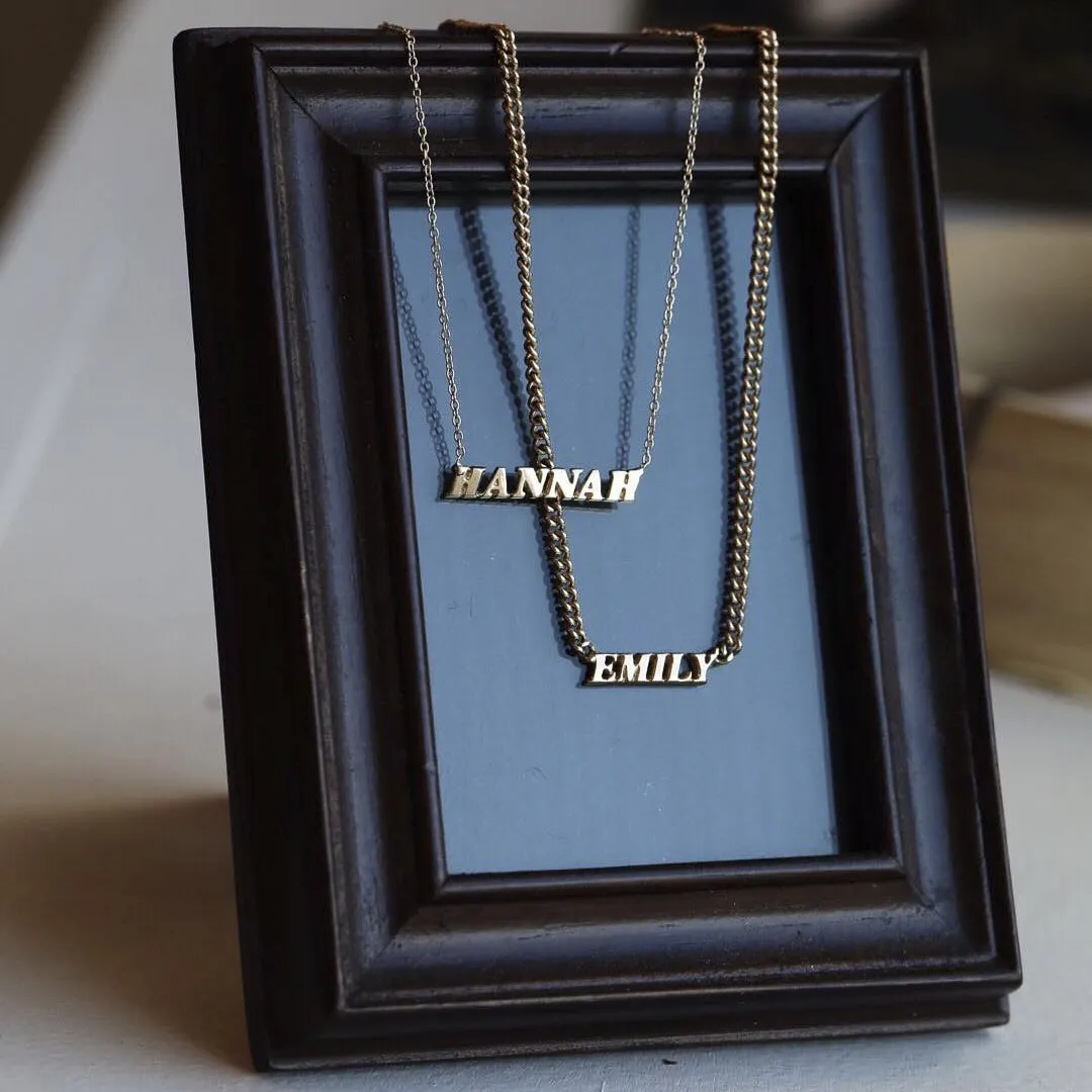 Name It Necklace