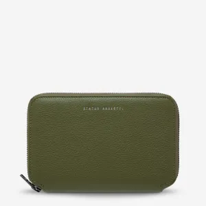 Nowhere To Be Found Passport Wallet - Khaki