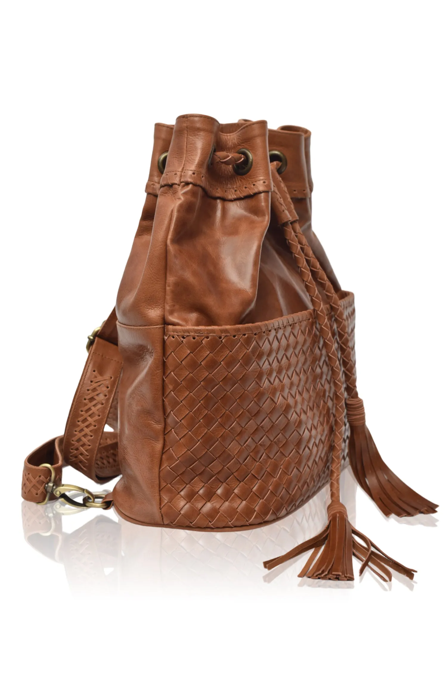 Ocean Alley Convertible Leather Backpack (Sale)