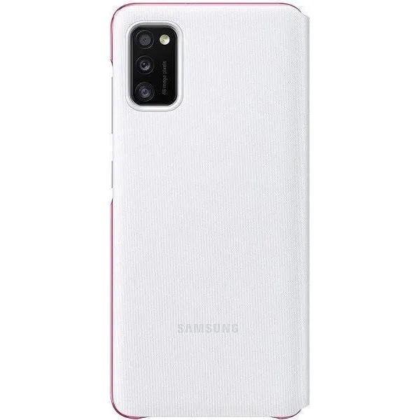 Official Samsung Galaxy A41 Smart Cover - S View Wallet Case - White