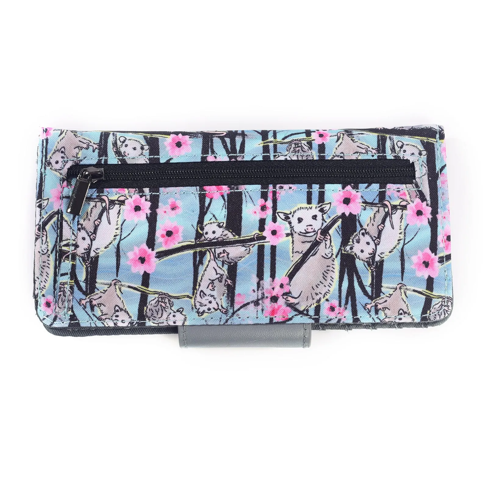 Opossum Blossom Long Wallet