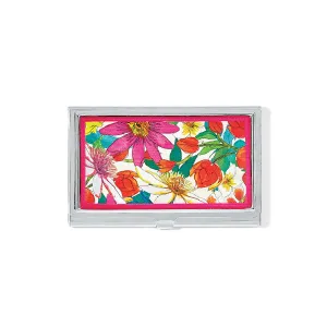 Paradise Garden Metal Card Case