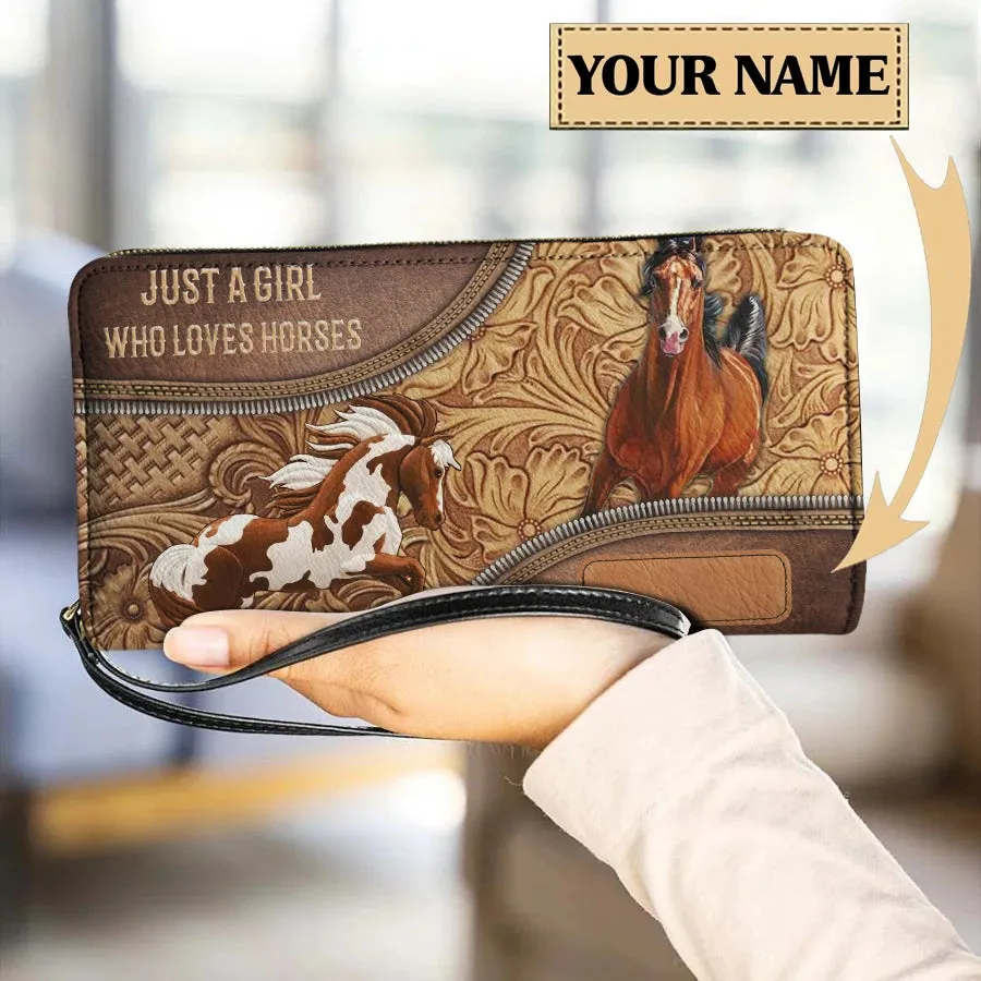 Personalised Purse for Women Animal Horse 3D Print