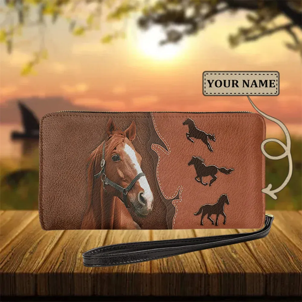 Personalised Purse for Women Animal Horse 3D Print