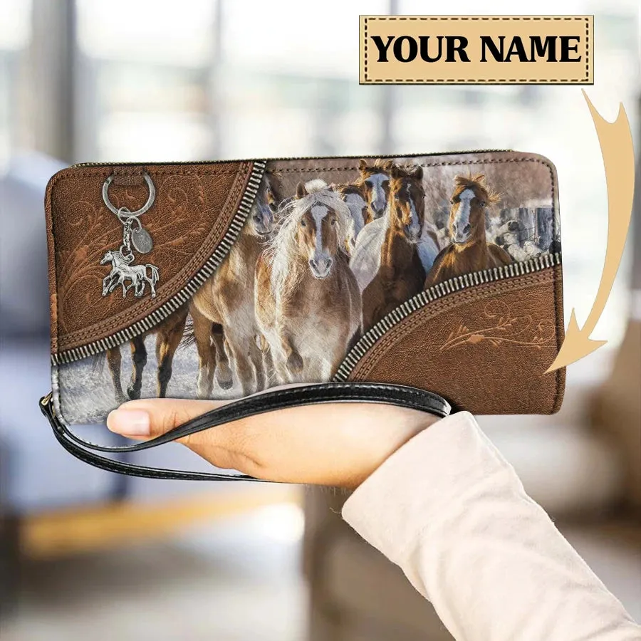 Personalised Purse for Women Animal Horse 3D Print