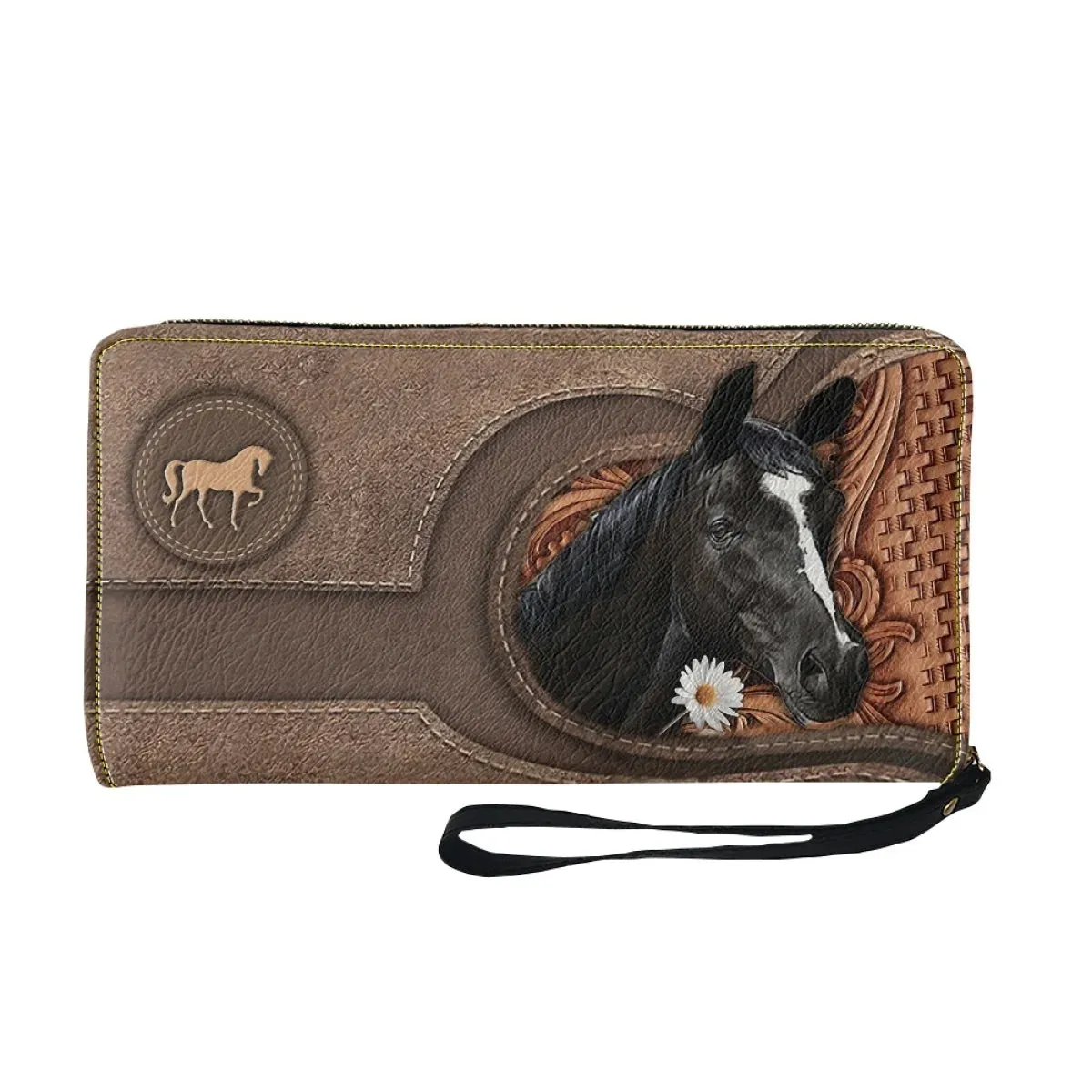 Personalised Purse for Women Animal Horse 3D Print