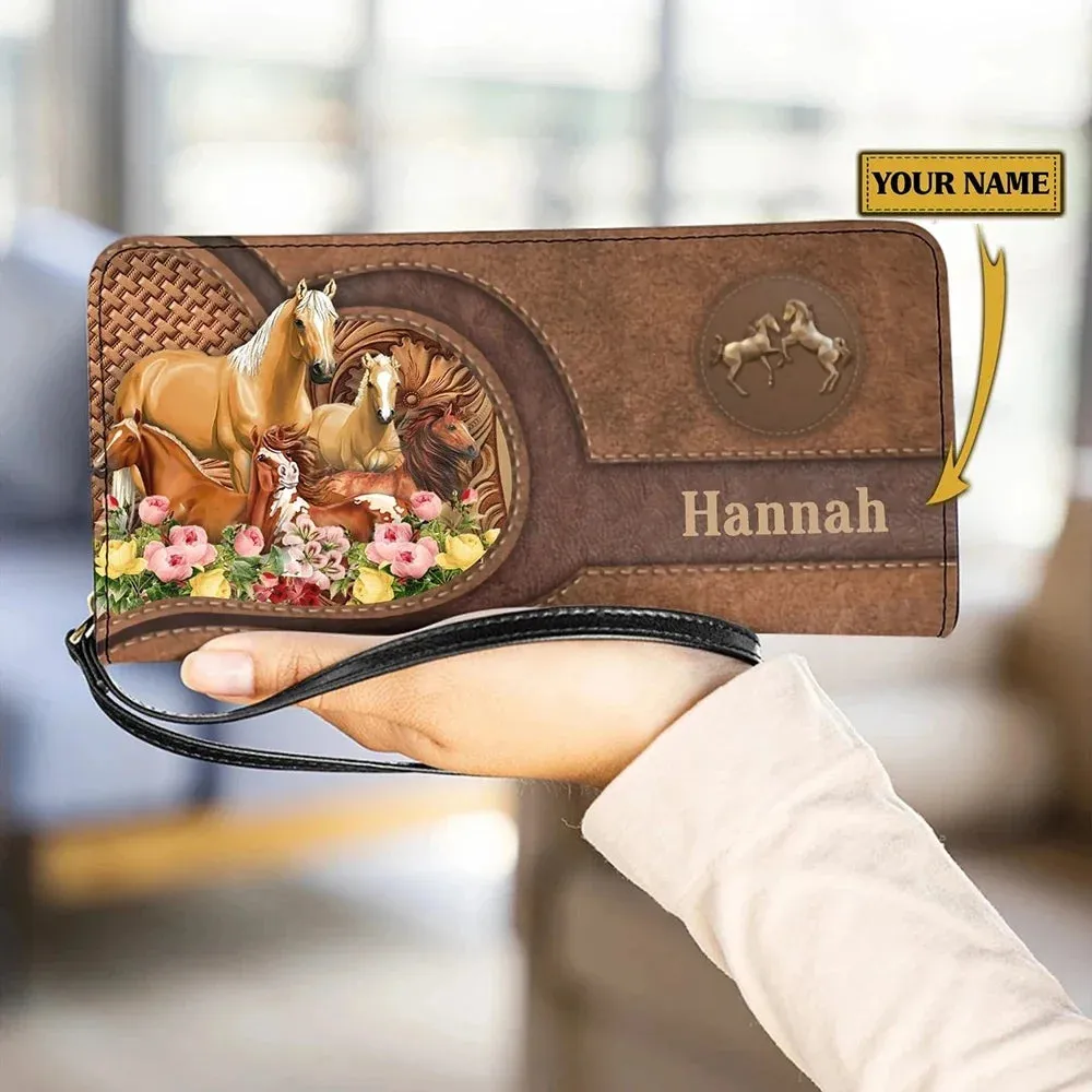 Personalised Purse for Women Animal Horse 3D Print