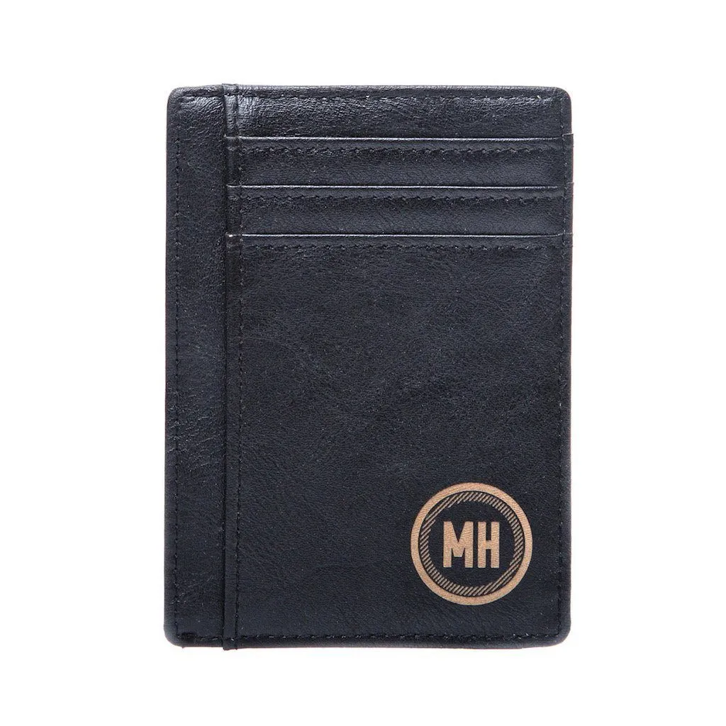 Personalized Front Pocket Wallet