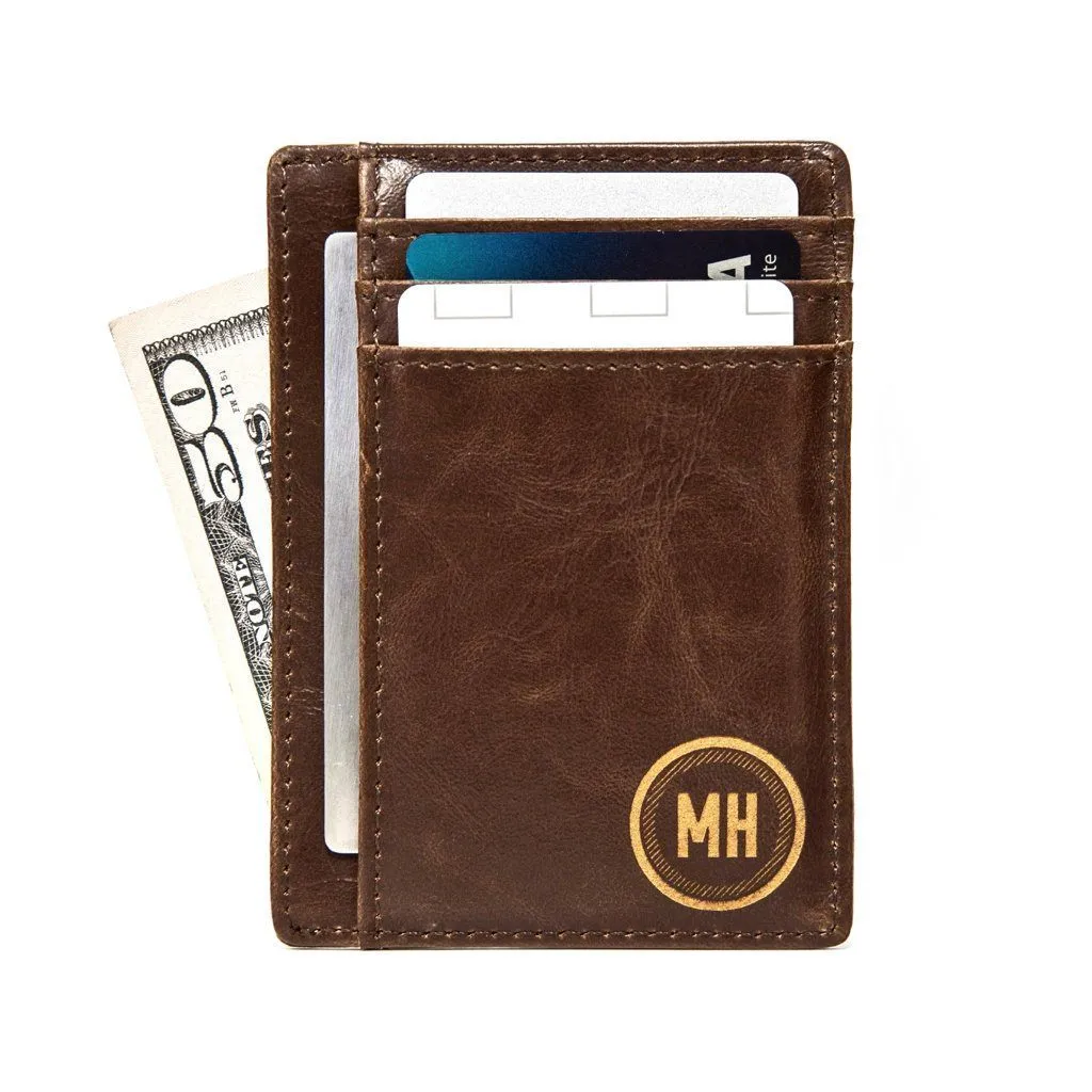 Personalized Front Pocket Wallet