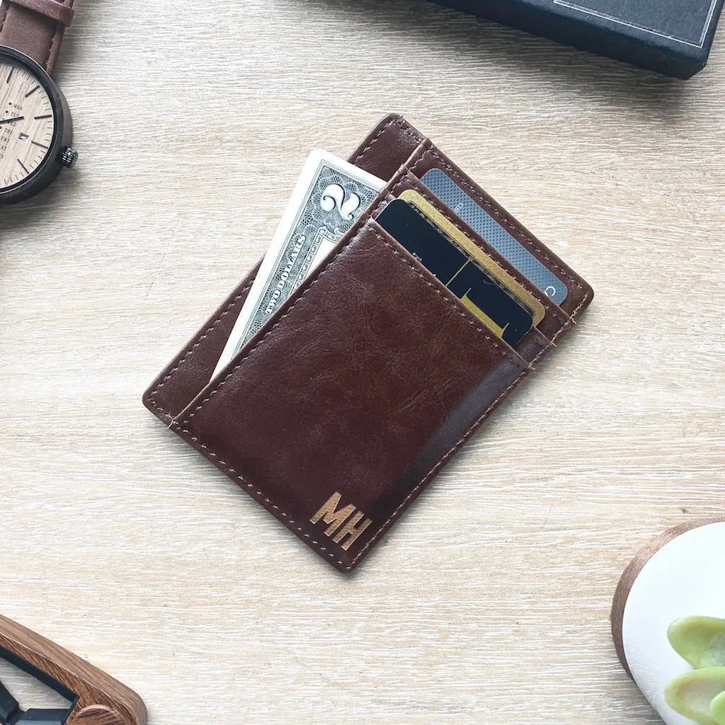 Personalized Front Pocket Wallet