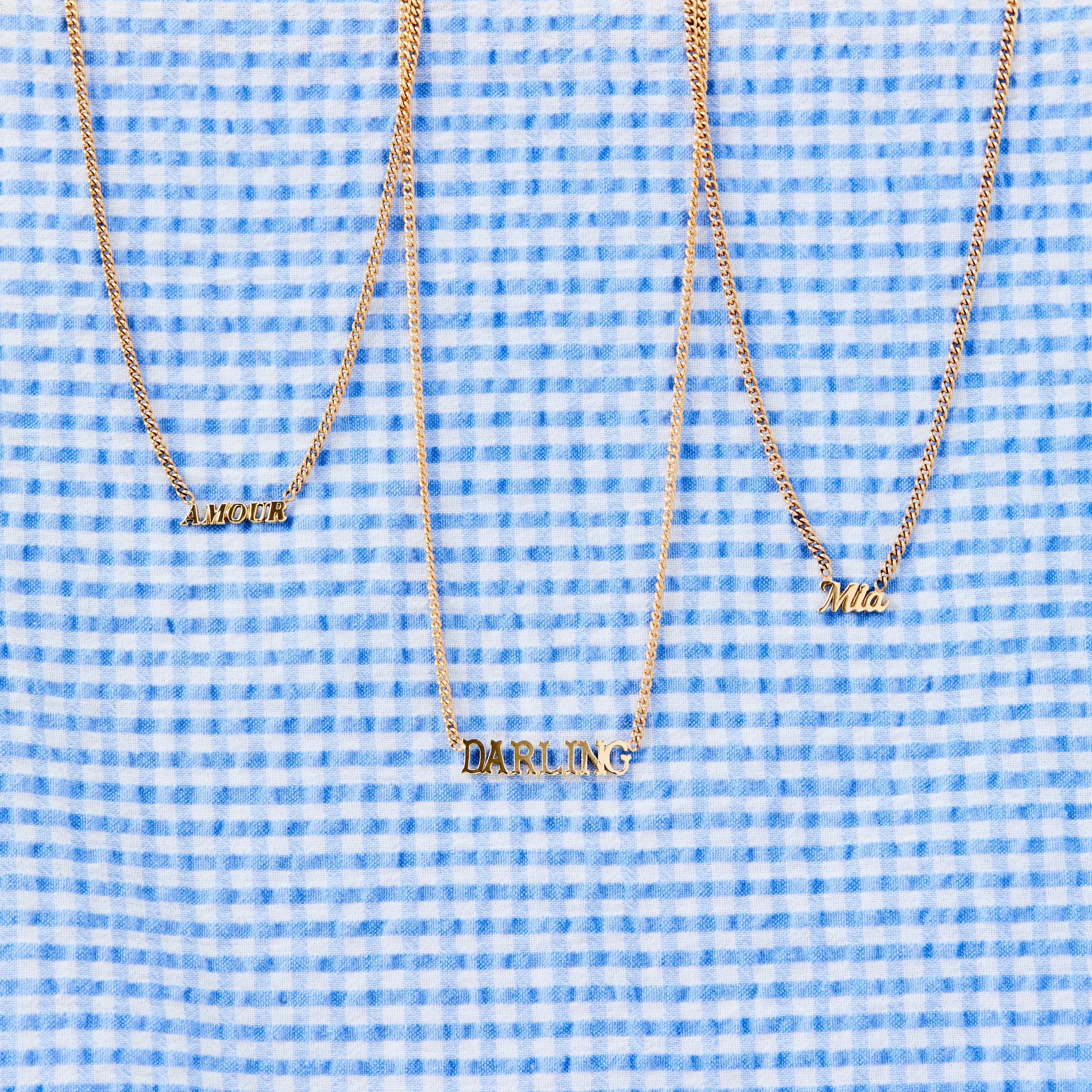 Prairie Carmella Name It Necklace