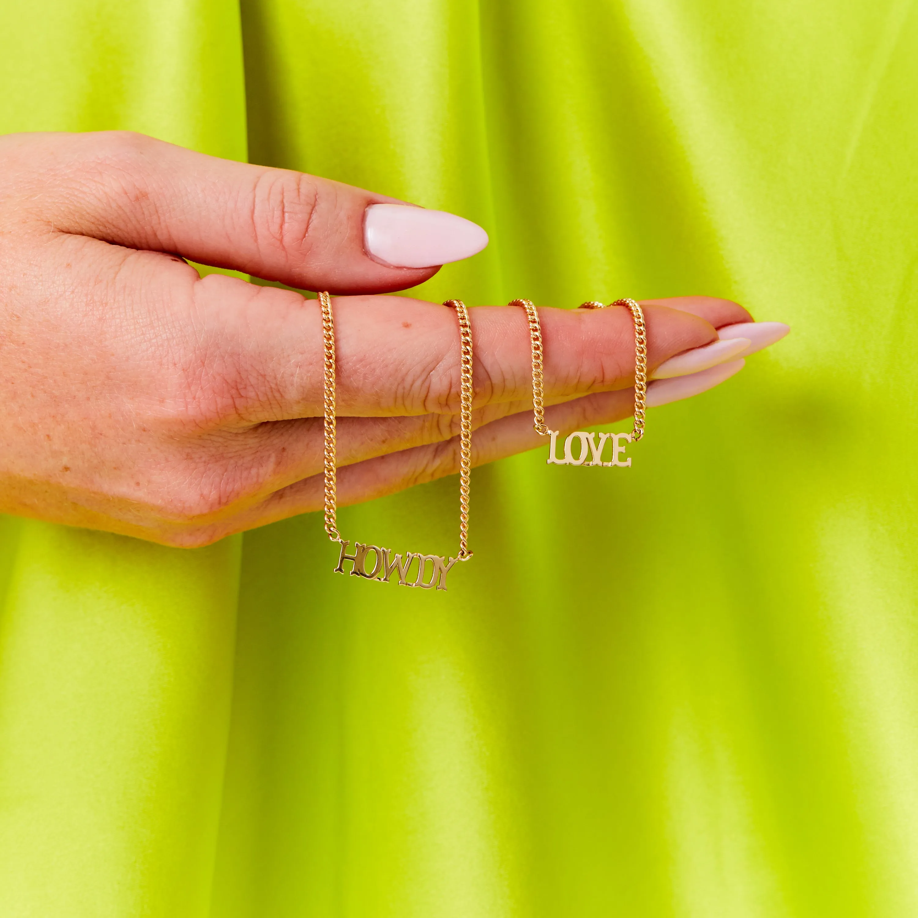 Prairie Carmella Name It Necklace