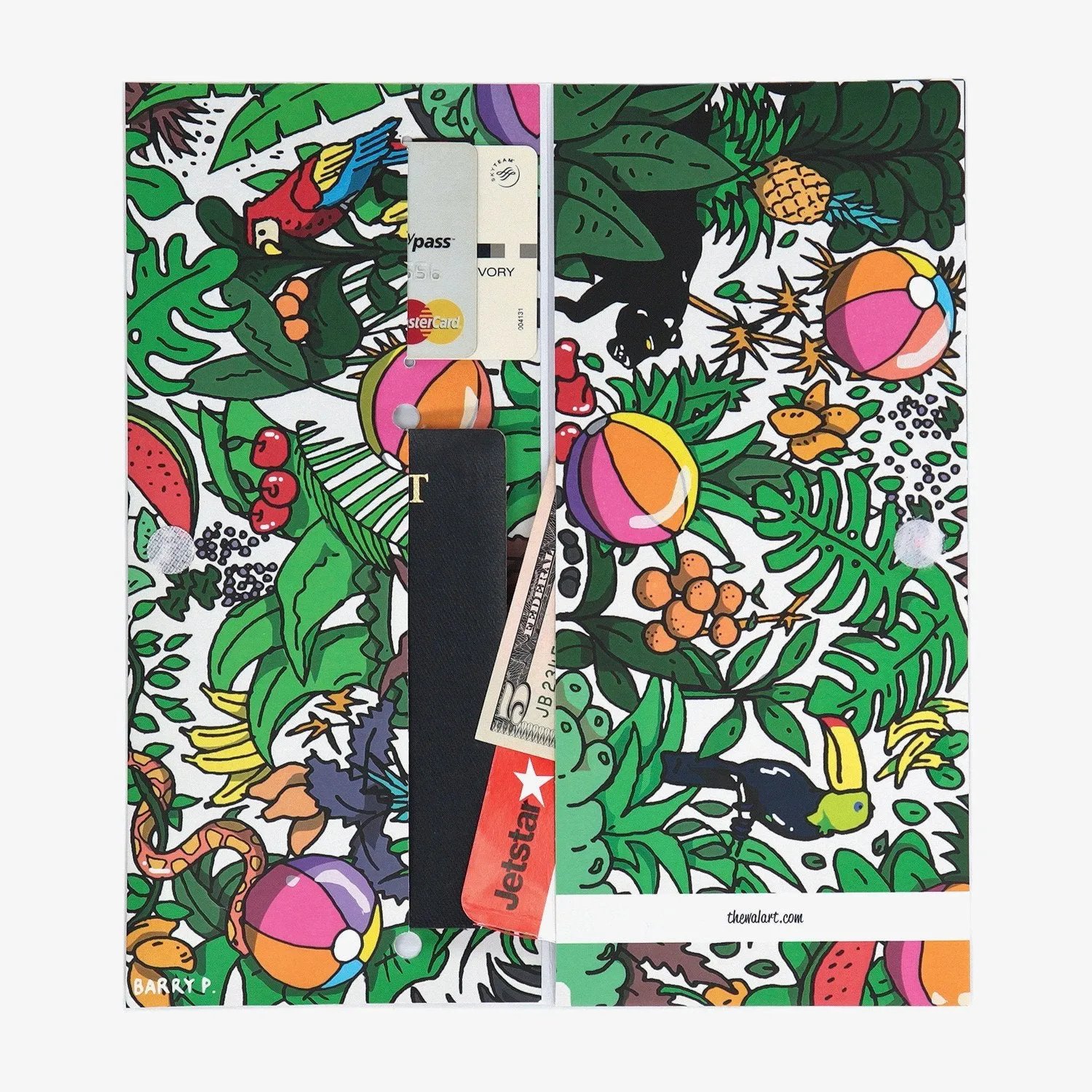 Rainforest Magic Travel Wallet