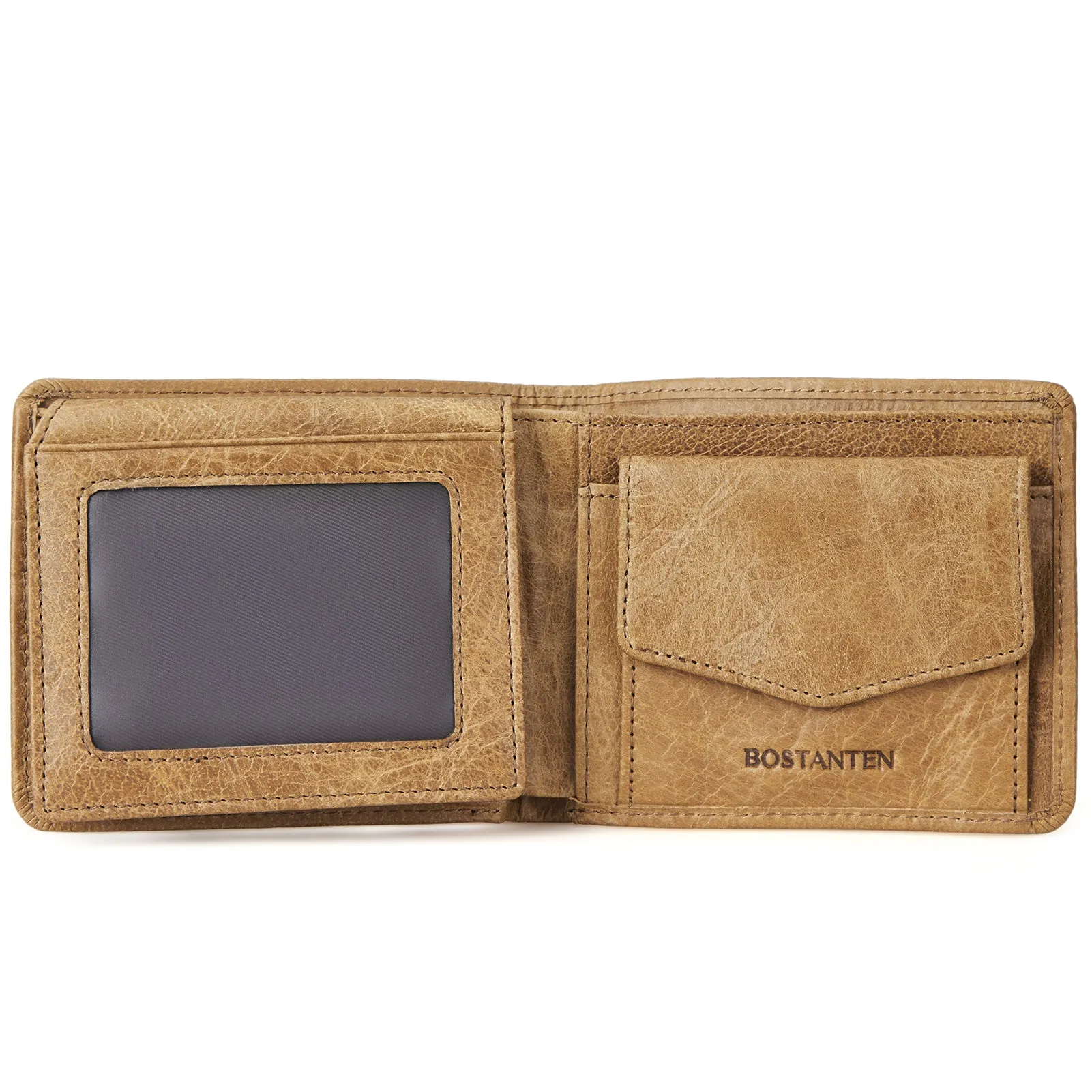 Rozenn RFID Leather Wallet For Men —— Slim