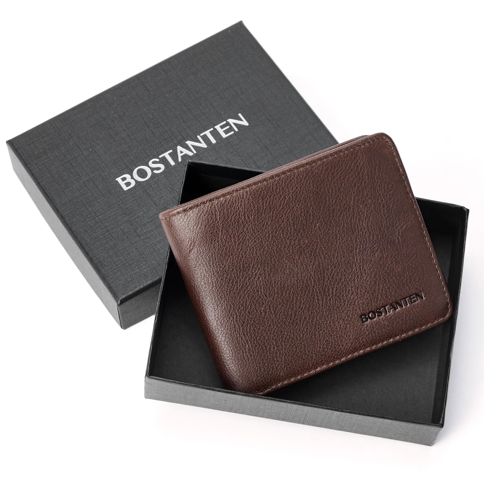 Rozenn RFID Leather Wallet For Men —— Slim