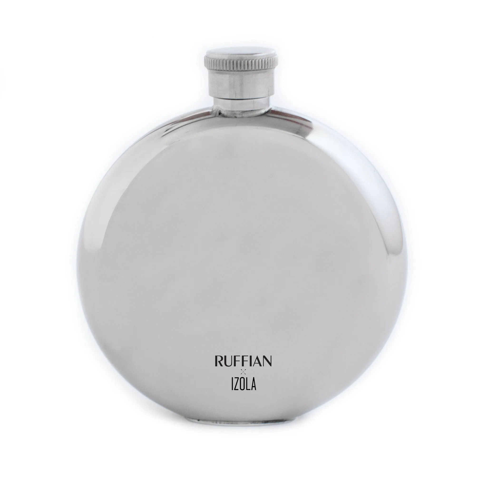 Ruffian x Izola Gentleman Silhouette 5 oz. Flask