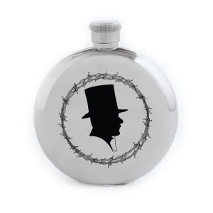 Ruffian x Izola Gentleman Silhouette 5 oz. Flask