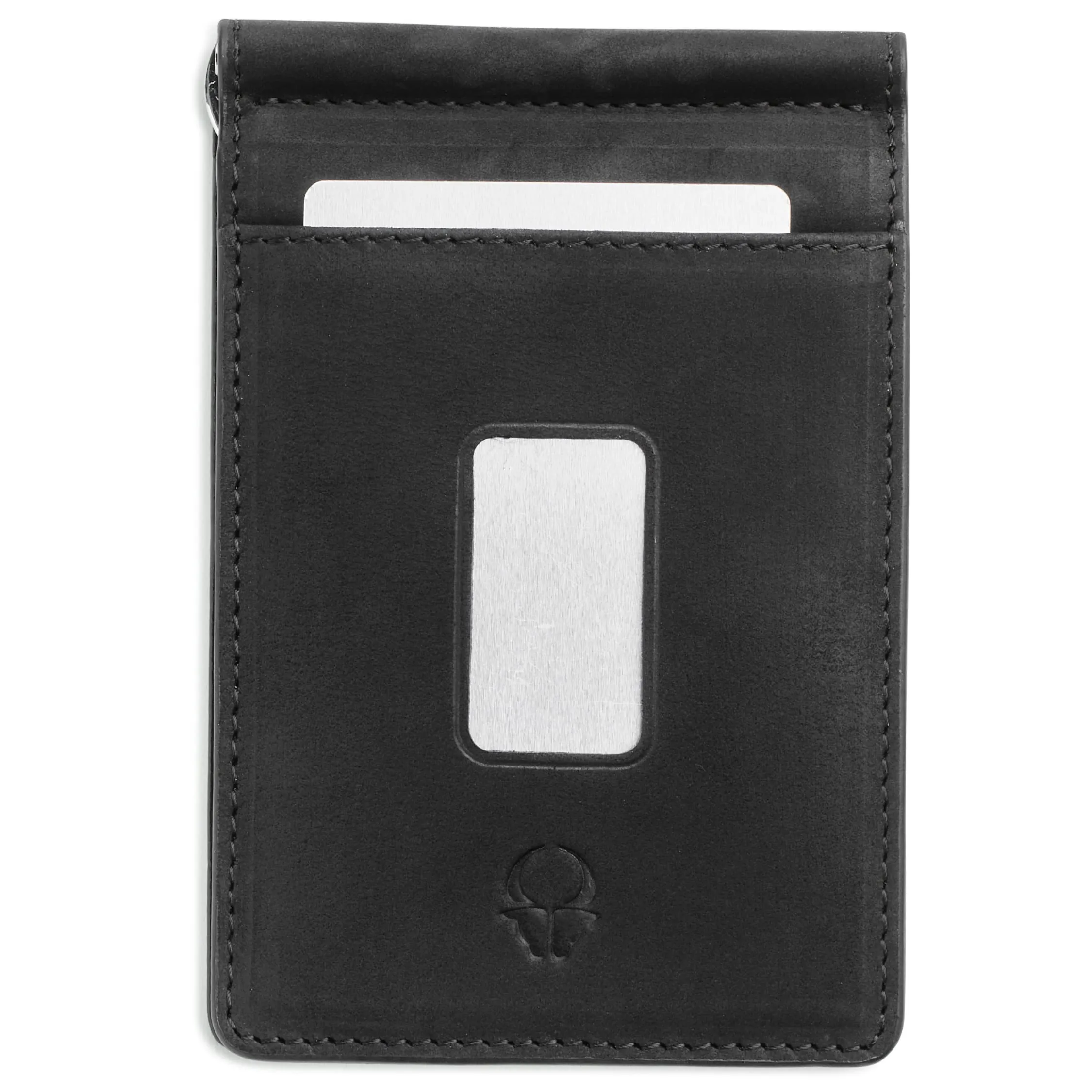 Slim Leather Wallet - Minimalist Bifold Wallet For Men - Rfid Blocking