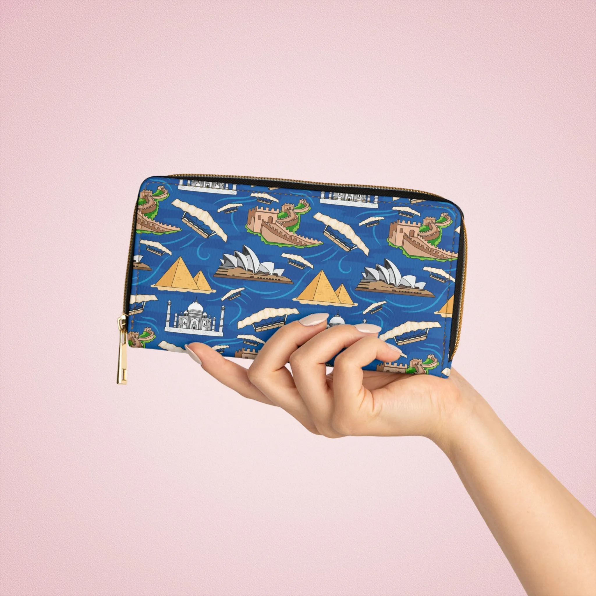 Soarin Zipper Wallet