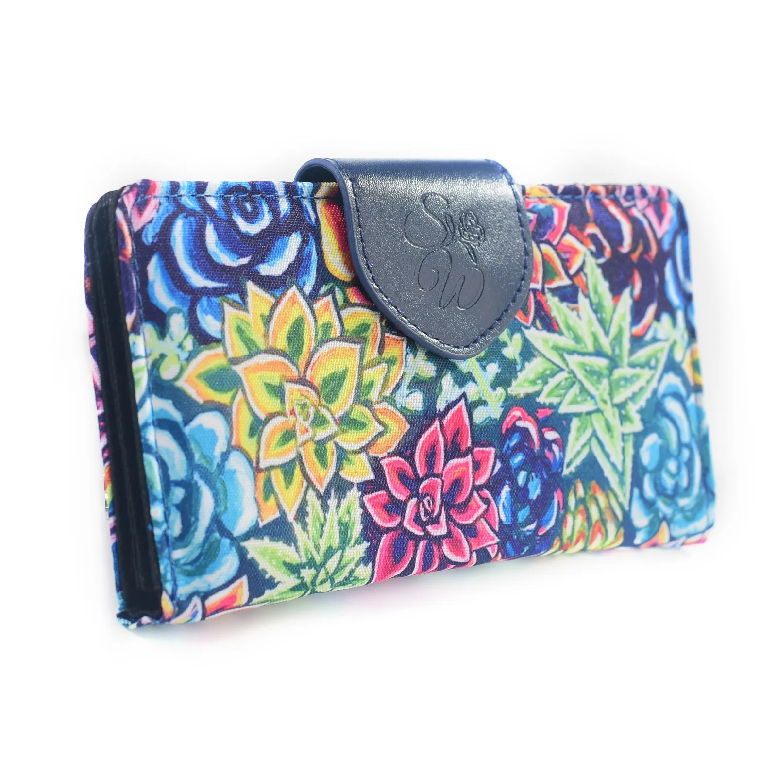 Succulent Social Long Wallet