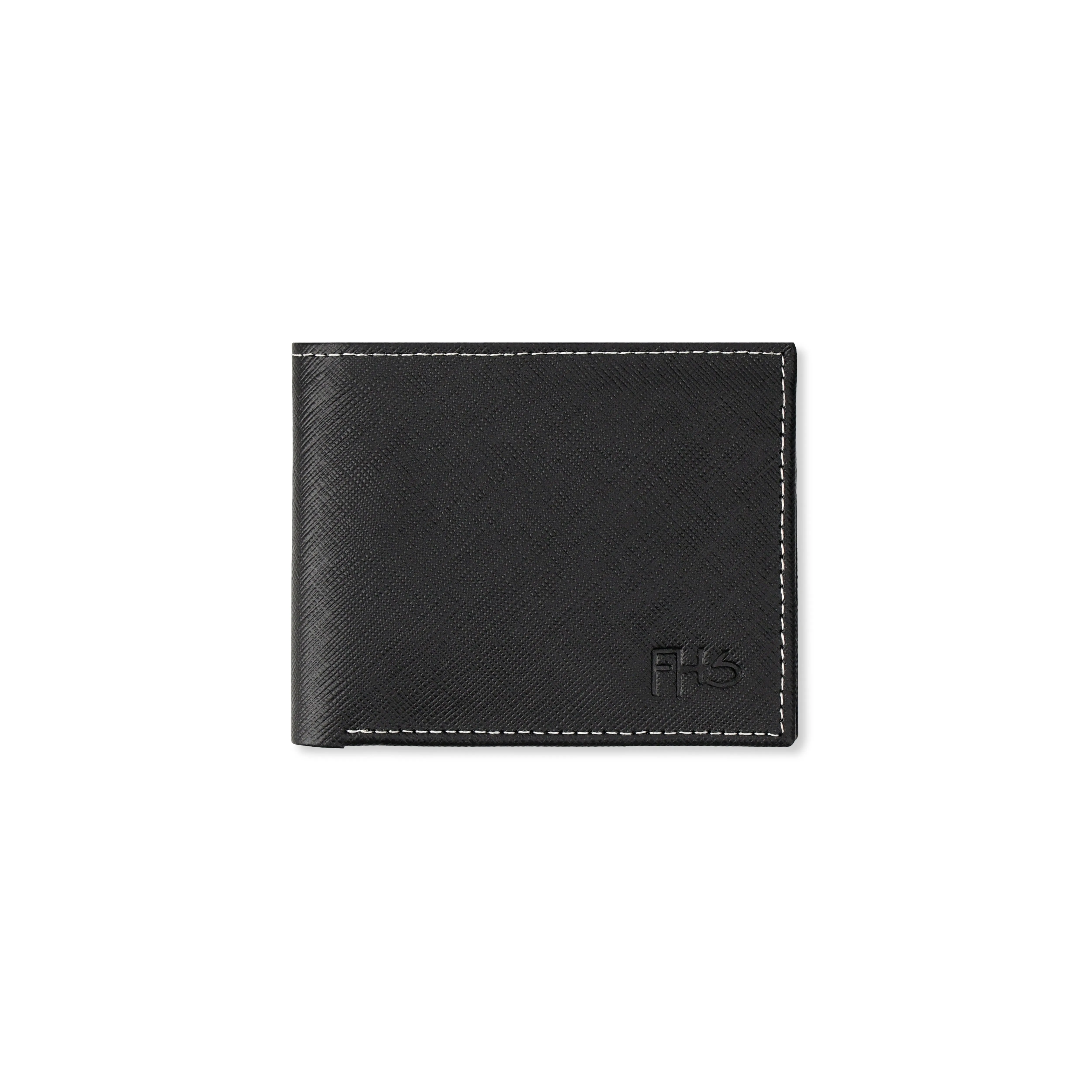 Textured Leather Wallet