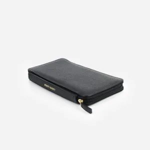 The Four Person Family Passport Holder Black Pebble