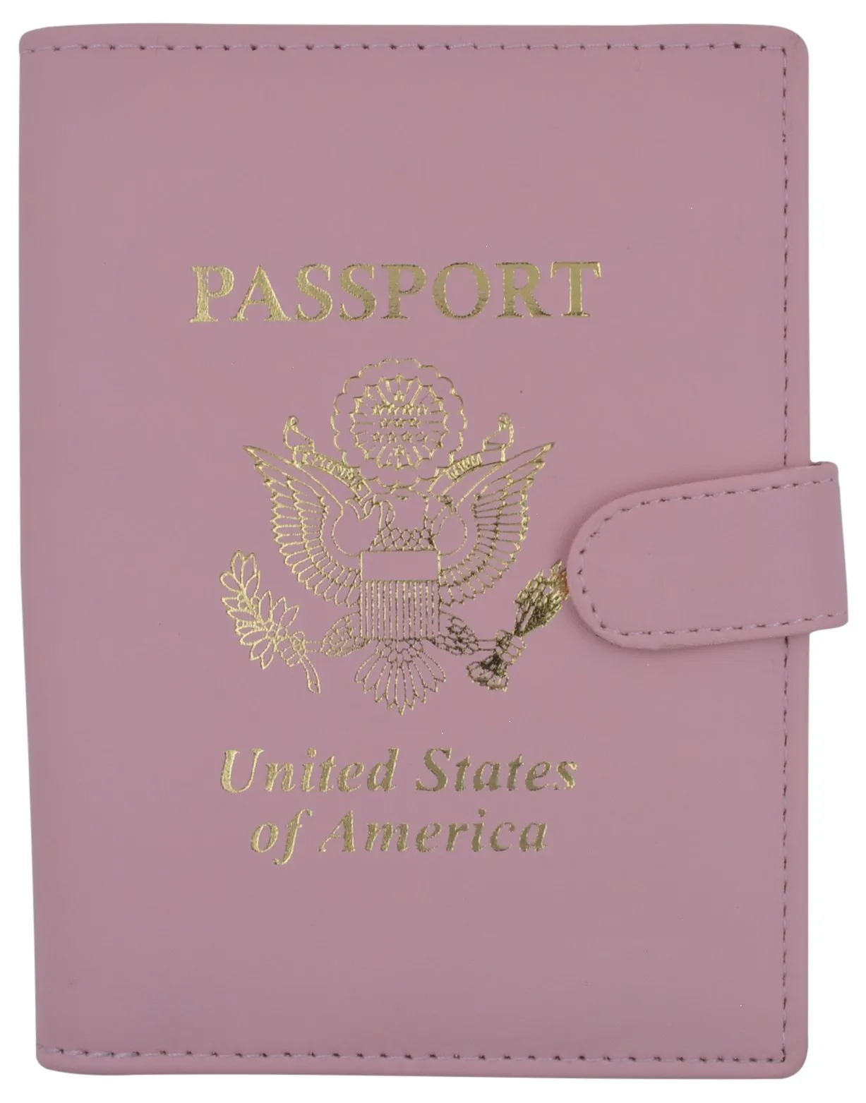 U.S Passport Holder Cover Wallet Leather Card Case Travel Accessories USA Logo 1051 PU USA