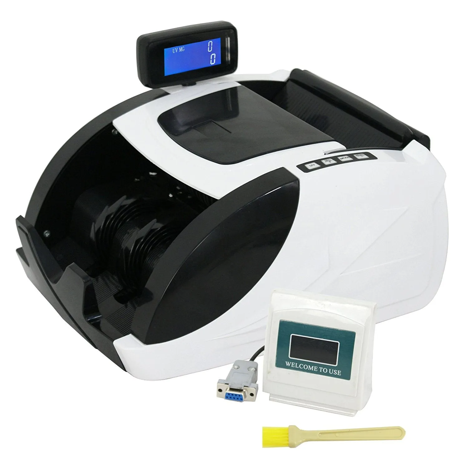 ZENY™ Money Bill Counter Currency Cash Counting Machine UV & MG Counterfeit Detection