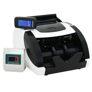 ZENY™ Money Bill Counter Currency Cash Counting Machine UV & MG Counterfeit Detection